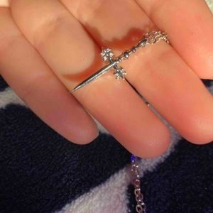 UNISEXโจ Silver Sword Necklace